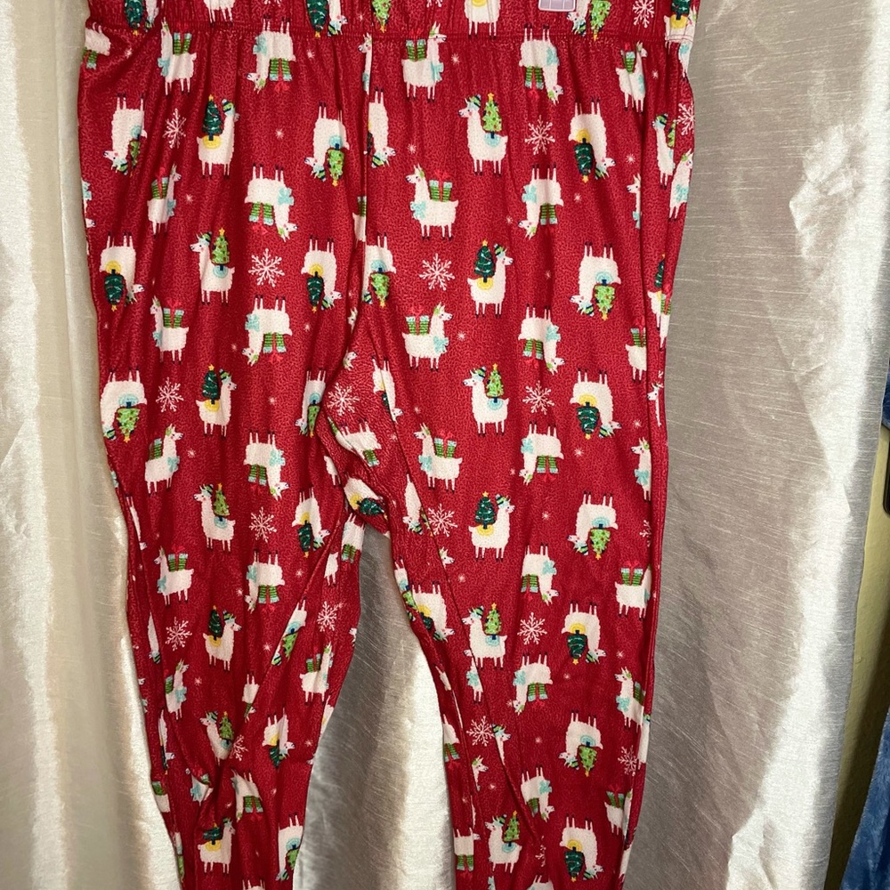 Llama pajama pants
